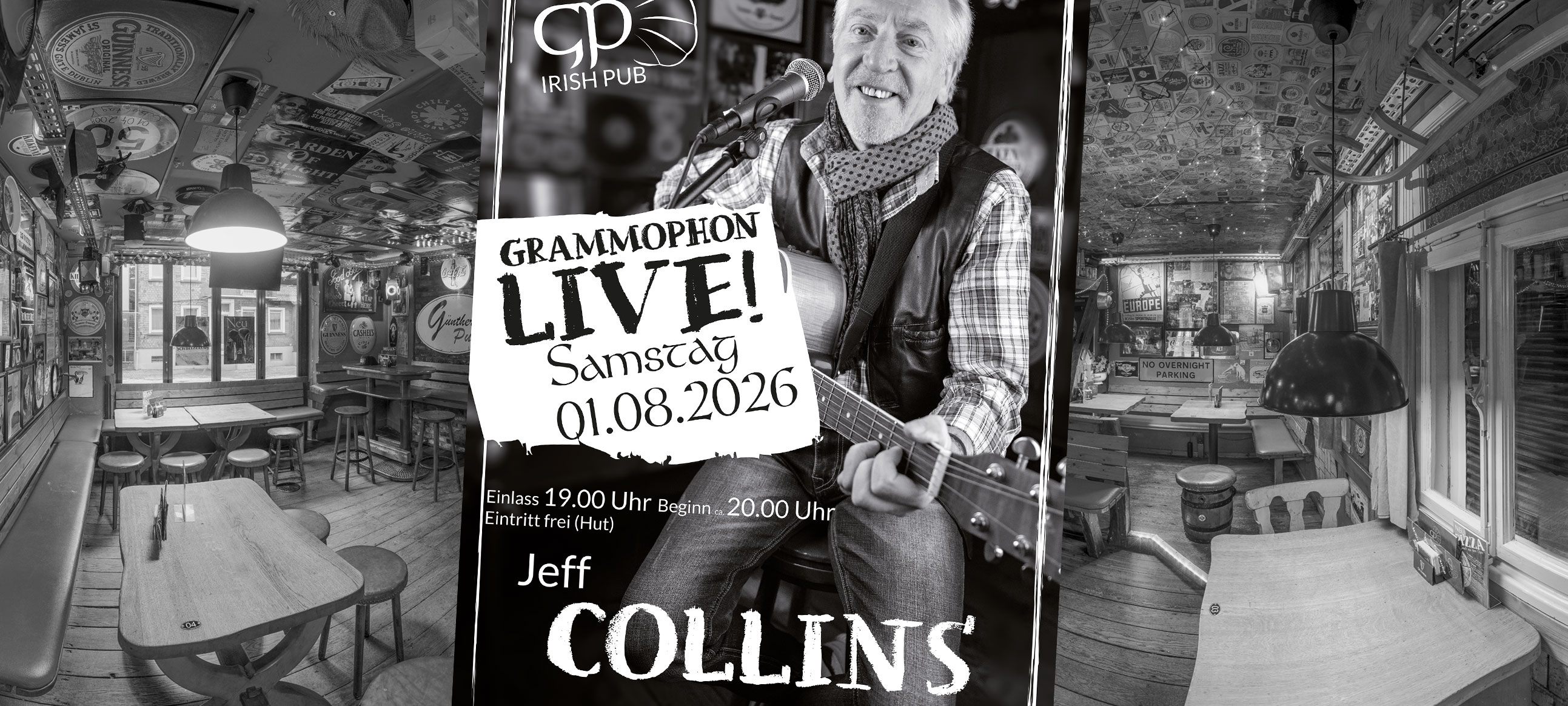 Jeff Collins live im Grammophon