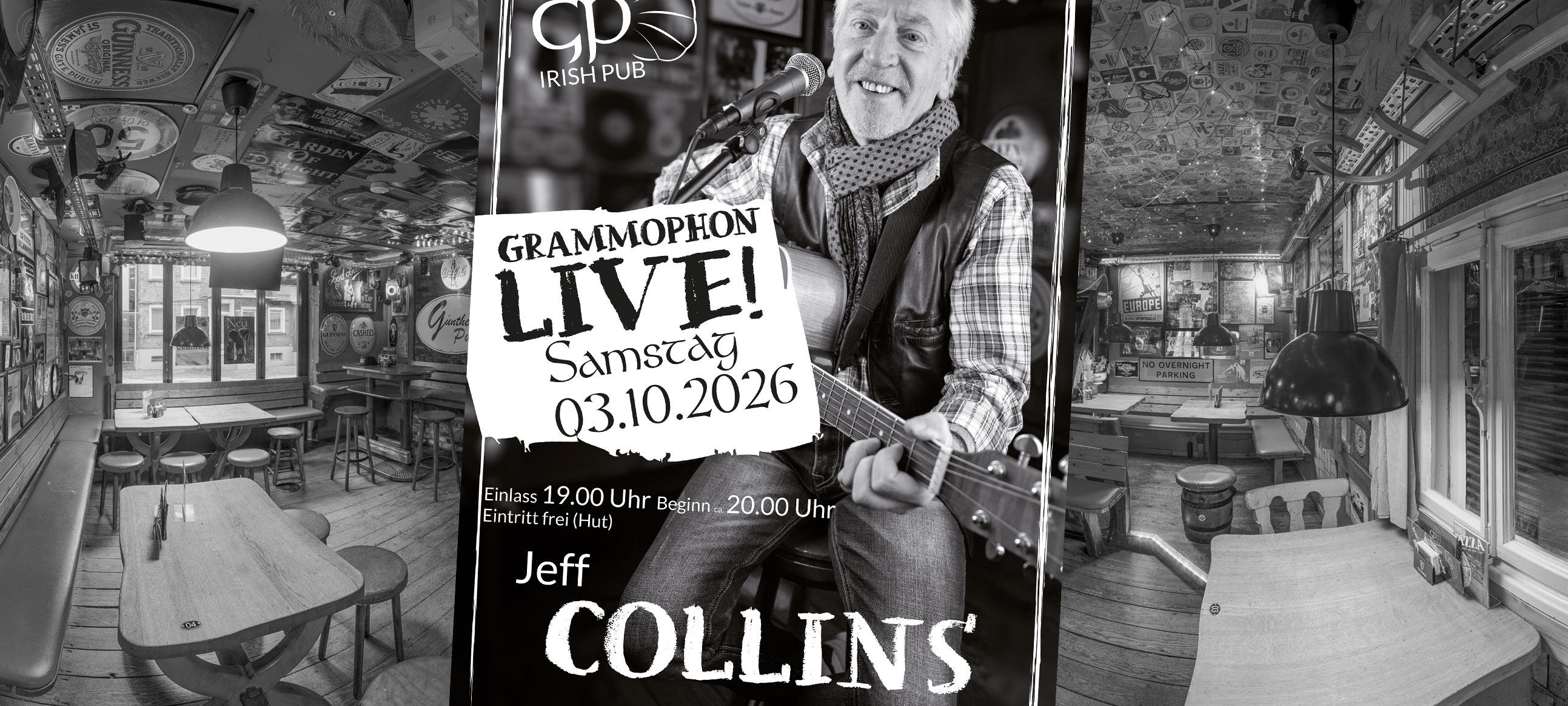 Jeff Collins live im Grammophon