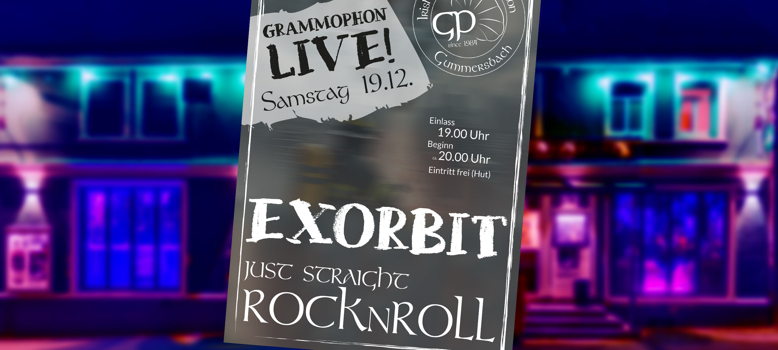 EXORBIT live im Grammophon