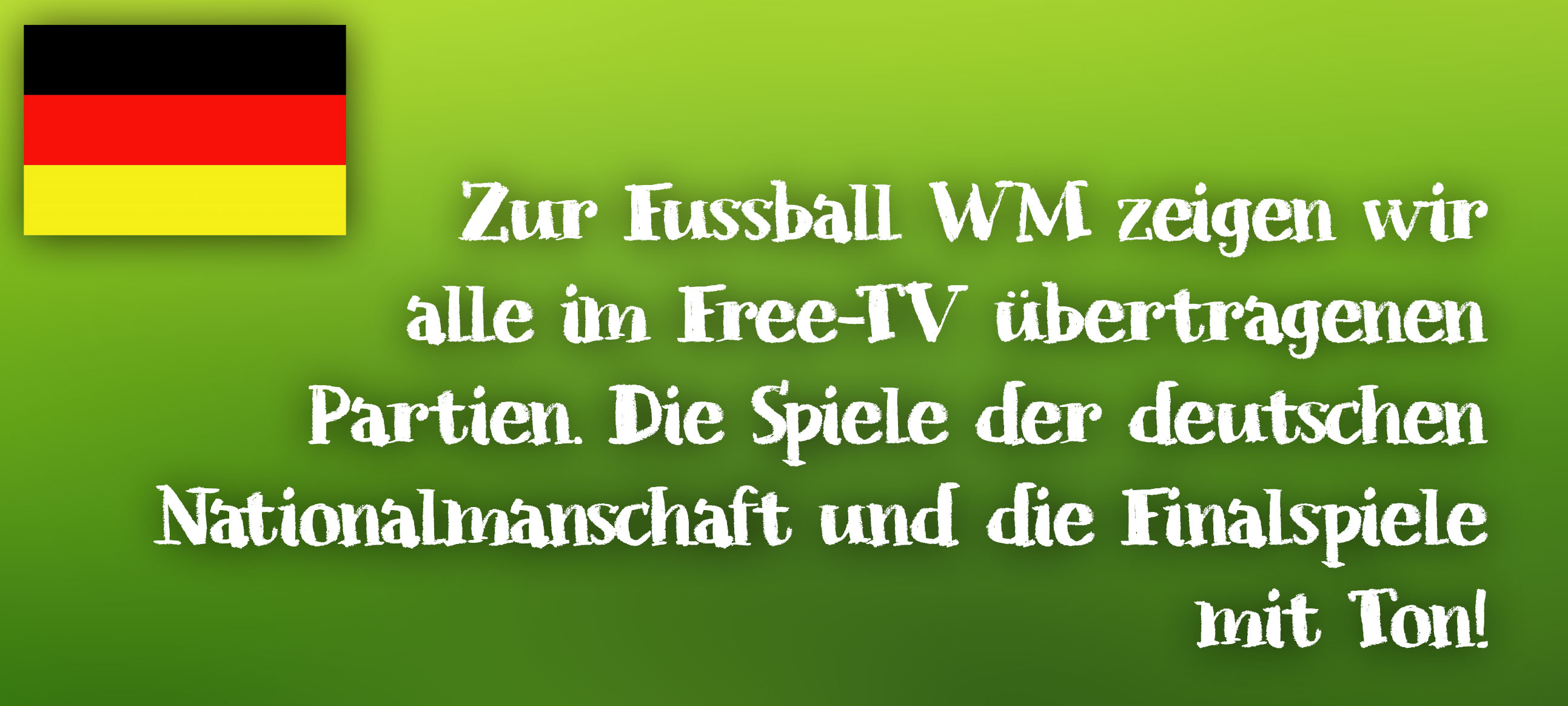 Fussball WM im Grammophon