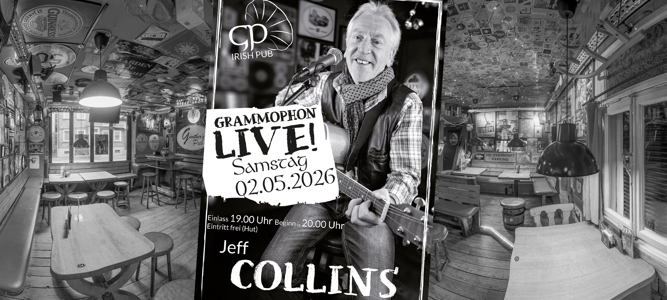 Jeff Collins live im Grammophon