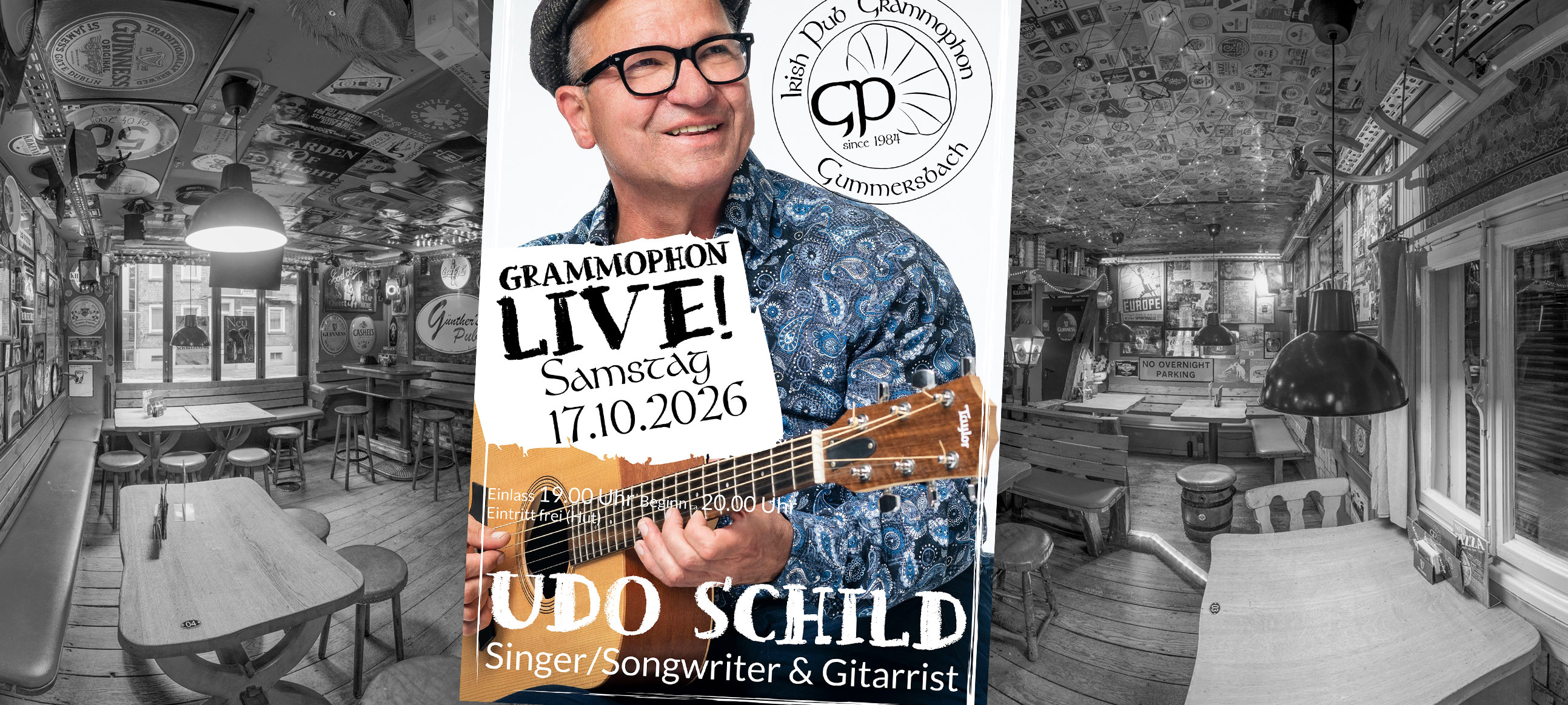 Jeff Collins live im Grammophon